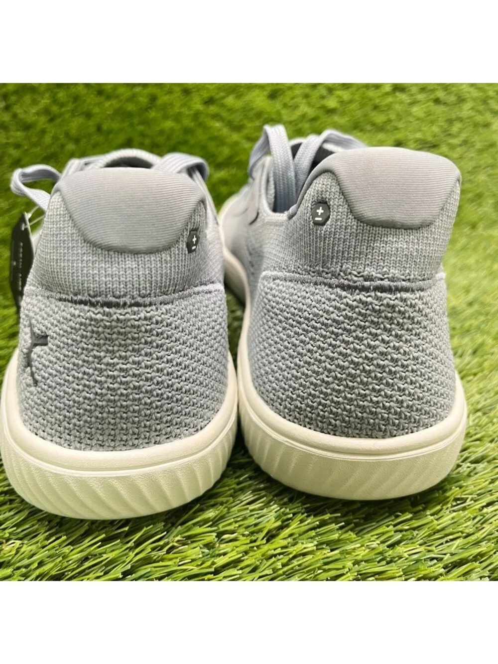 Flux Footwear Adapt Trainer Gray White Mens Size 11 Athletic Knit Shoes Sneakers